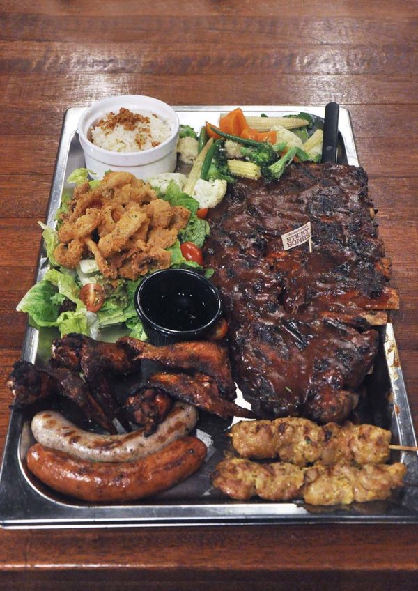 morganfields 7th anniversary promo sharing platter