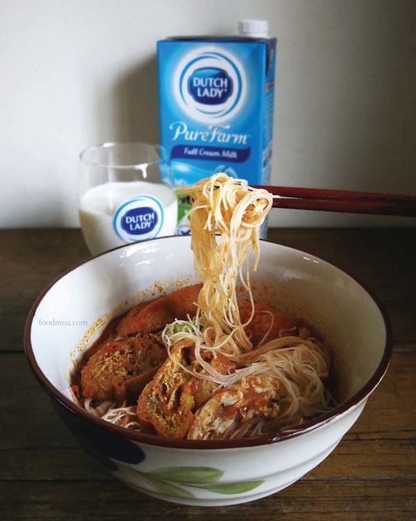 dutch lady breakfast challenge purefarm milk curry noodles