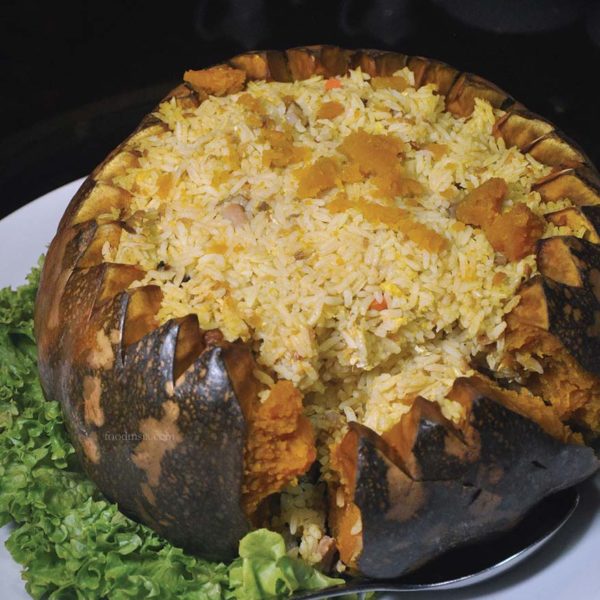 four points by sheraton puchong cny 2019 set menu pumpkin rice