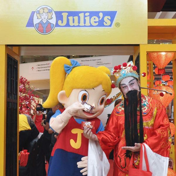 julies whats your love letter cny campaign mascots