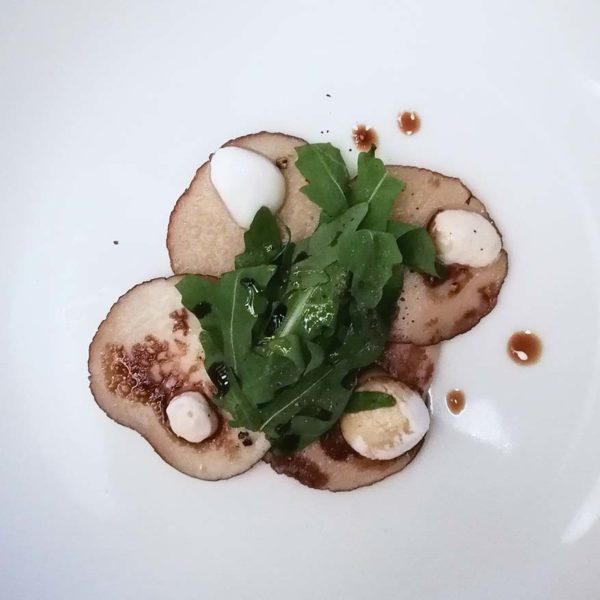 cedar on 15 impiana klcc hotel carpaccio portobello mushrooms