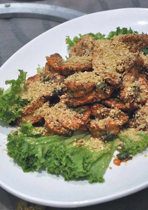 dorsett kuala lumpur cny set menu prawn