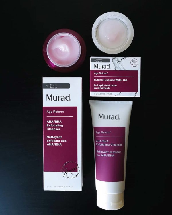 murad age reform skin care products