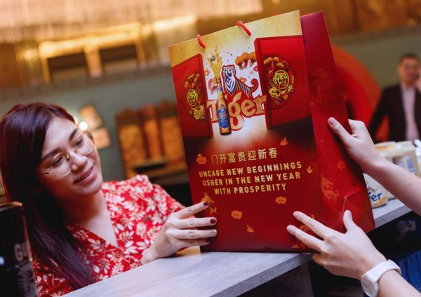 tiger beer cny campaign uncage new beginnings gifts