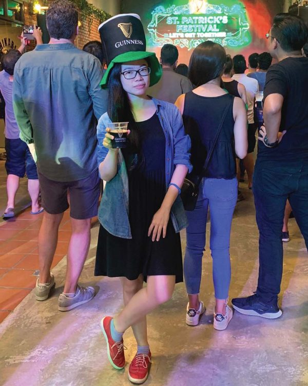 guinness st patrick event the gasket alley ivy kam