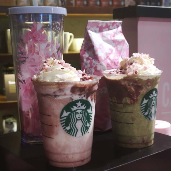 starbucks malaysia spring beverage azuki blossom creme frappuccino