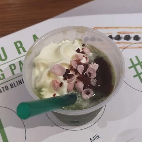 starbucks malaysia spring beverage matcha azuki blossom creme frappuccino