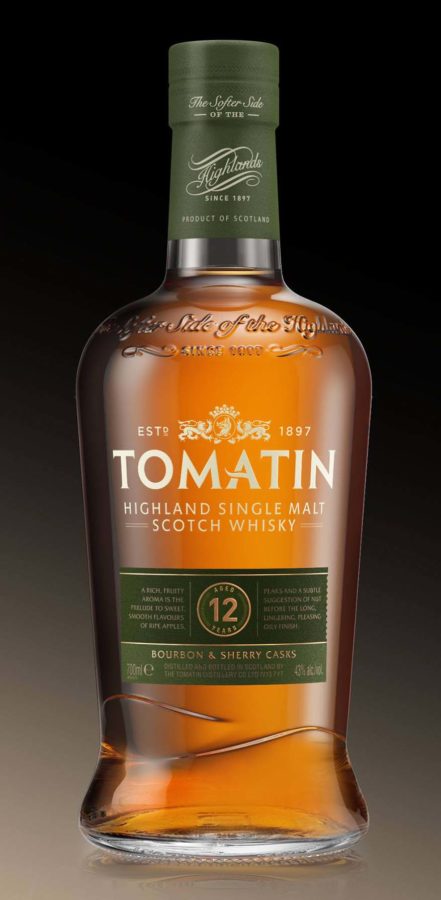 tomatin scottish highlands whisky 61 monarchy 12 year old
