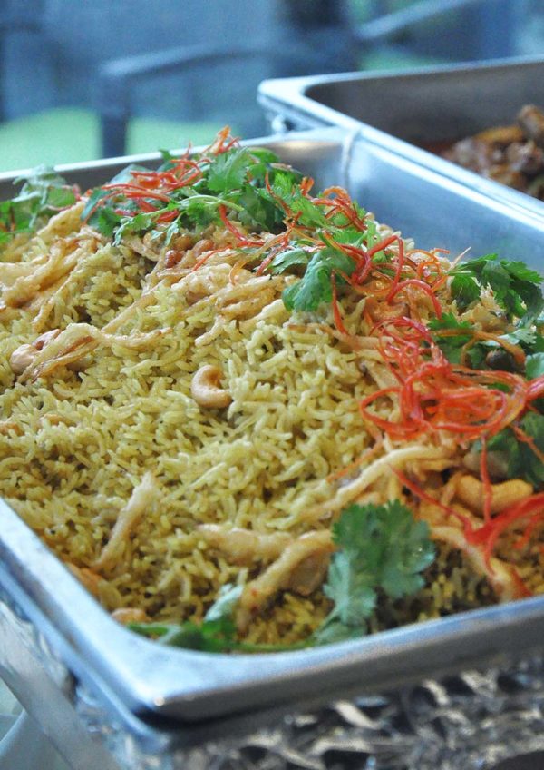chakri palace thai cuisine ramadan buffet nasi briyani