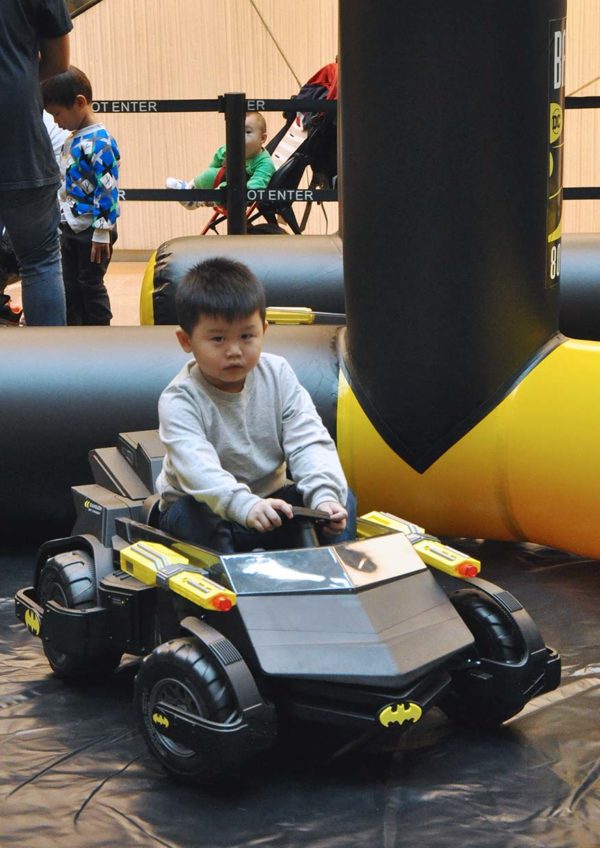 resorts world genting skyavenue batman 80th anniversary mini batmobile