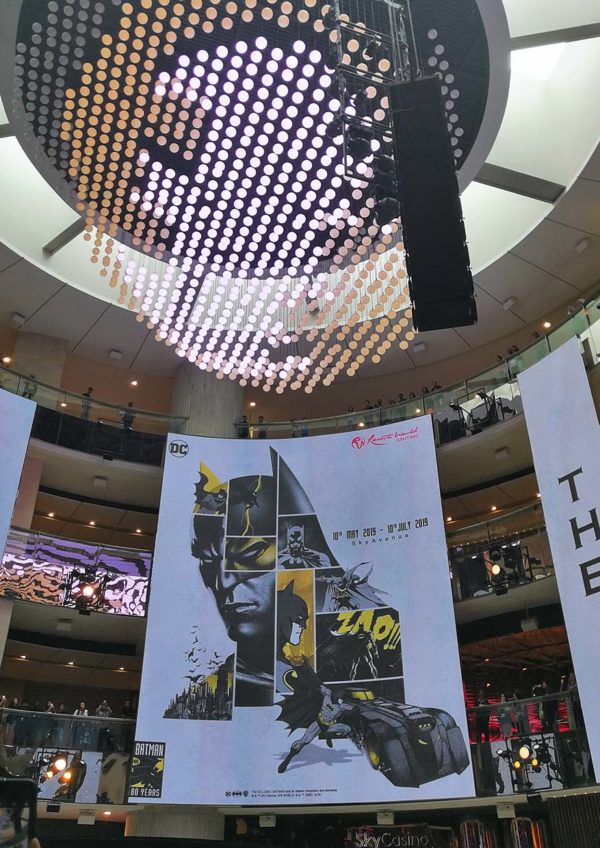 resorts world genting skyavenue batman 80th anniversary skysymphony show
