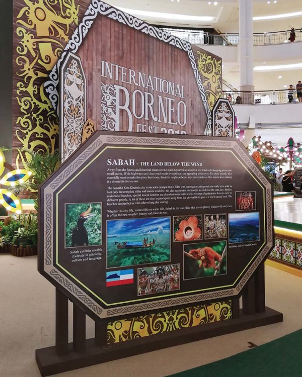 international borneo fest suria klcc kuala lumpur sabah