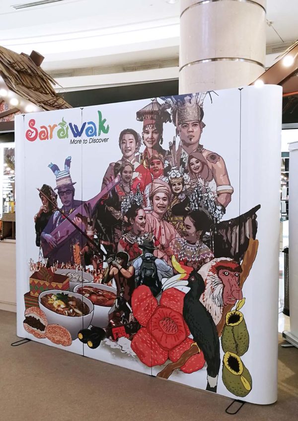 international borneo fest suria klcc kuala lumpur sabah sarawak