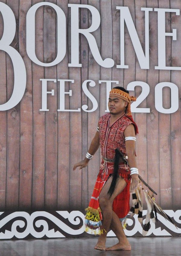 international borneo fest suria klcc kuala lumpur solo ngajat dance