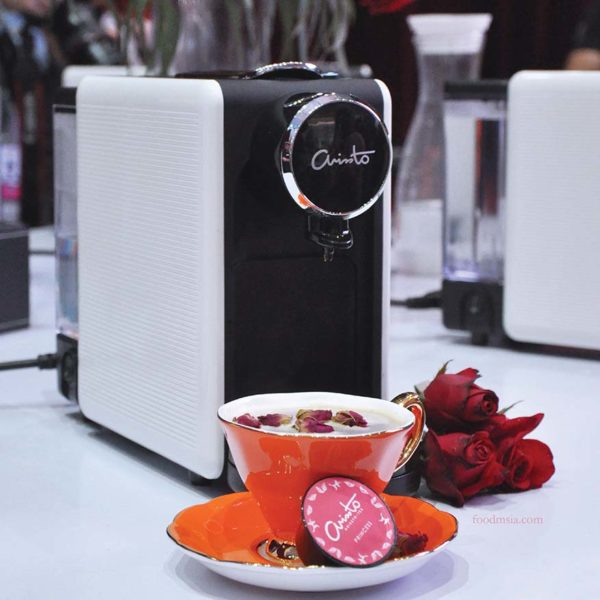 arissto tea teapresso princess pure ceylon black tea with rose flavour