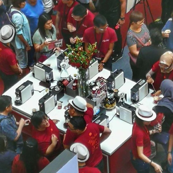 arissto coffee and teapresso malaysia coffee fest 1 utama visitors