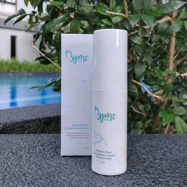 byme radiant glow skincare complexion cream