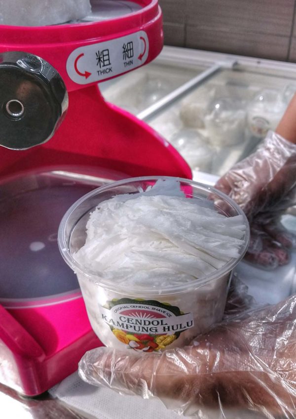 cendol kampung hulu aeon big mid valley kuala lumpur bingsu ice