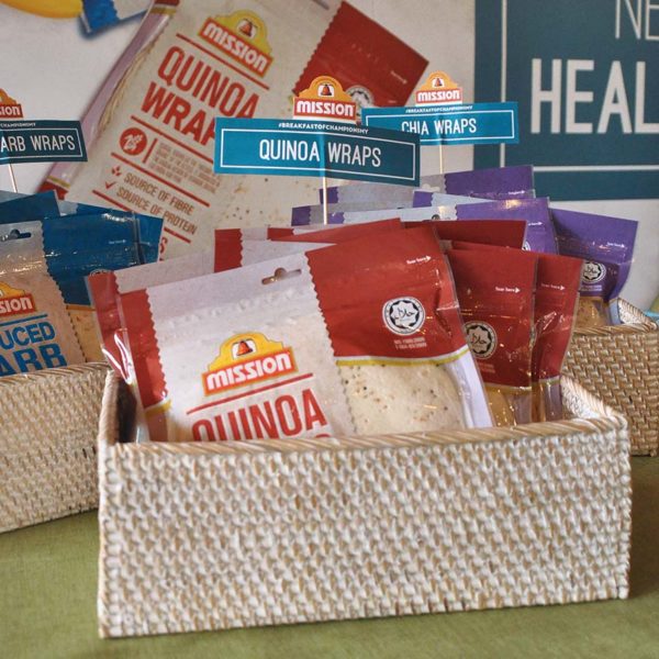 mission foods healthy wraps breakfast of champions 3 variants