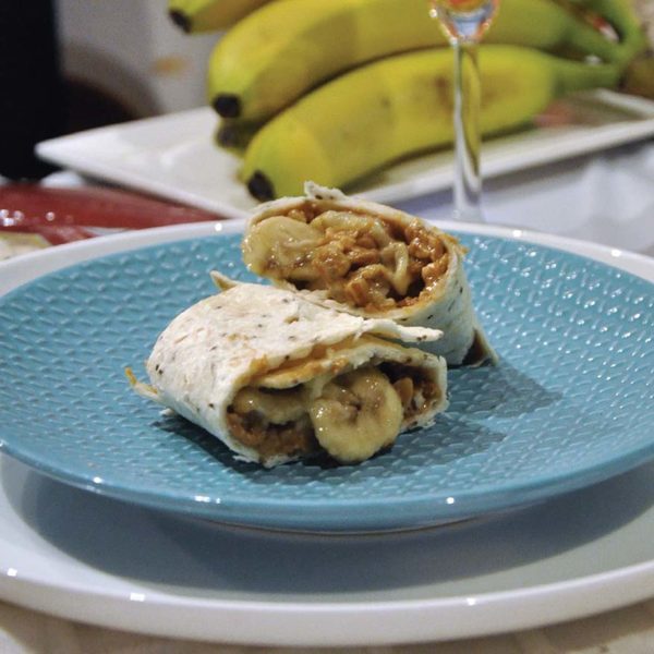 mission foods healthy wraps breakfast of champions banana