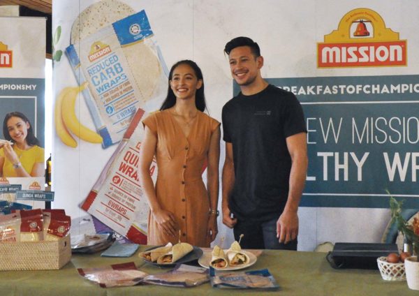 mission foods healthy wraps breakfast of champions peter davis farah ann