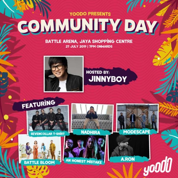 yoodo presents community day local indie band concert 
