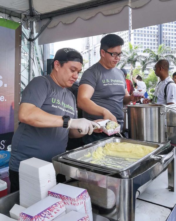 yayasan tm tower run potatoes usa real food real performance