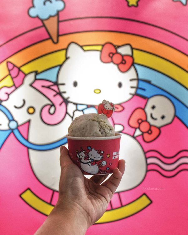 hello kitty 45th anniversary creme de la creme damansara uptown ice cream