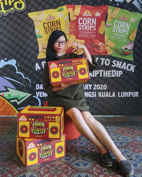 mission foods corn strips new flavours ivy kam
