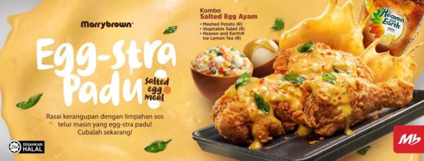 marrybrown eggstrapadu salted egg meal promotion
