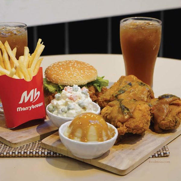 marrybrown eggstrapadu salted egg meal set