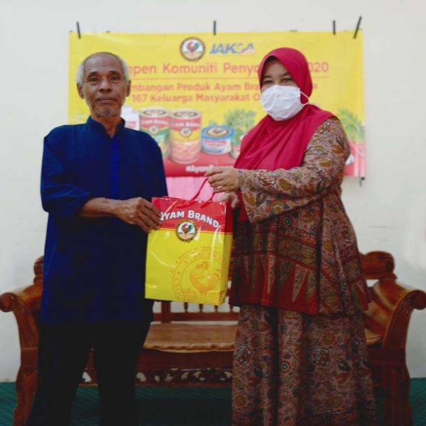 ayam brand with you campaign kampung orang asli changkat bintang donation