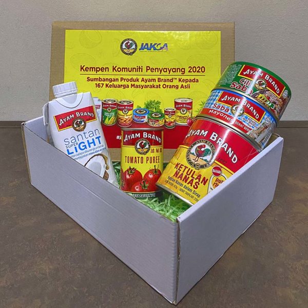 ayam brand with you campaign kampung orang asli changkat bintang products