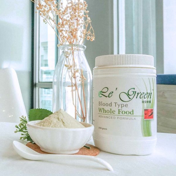 le green complete cell nutrition whole food according blood type formula