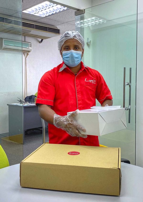 lynn catering merdeka meal promotion staff