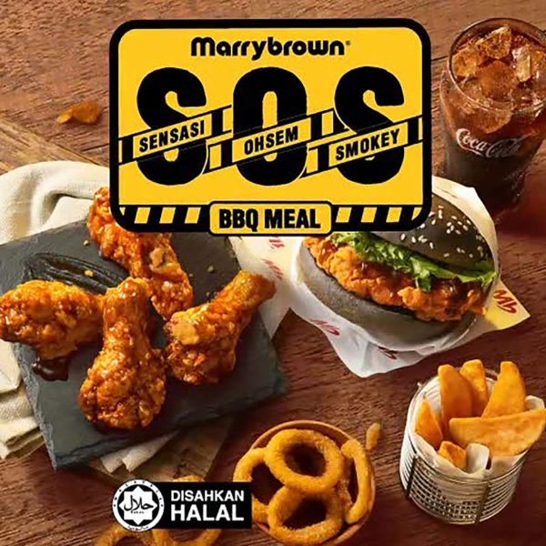 marrybrown malaysia sos bbq combo meal promotion