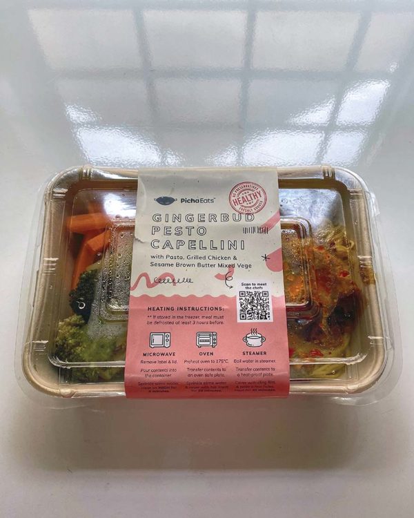 pichaeats ready to heat meals box packaging