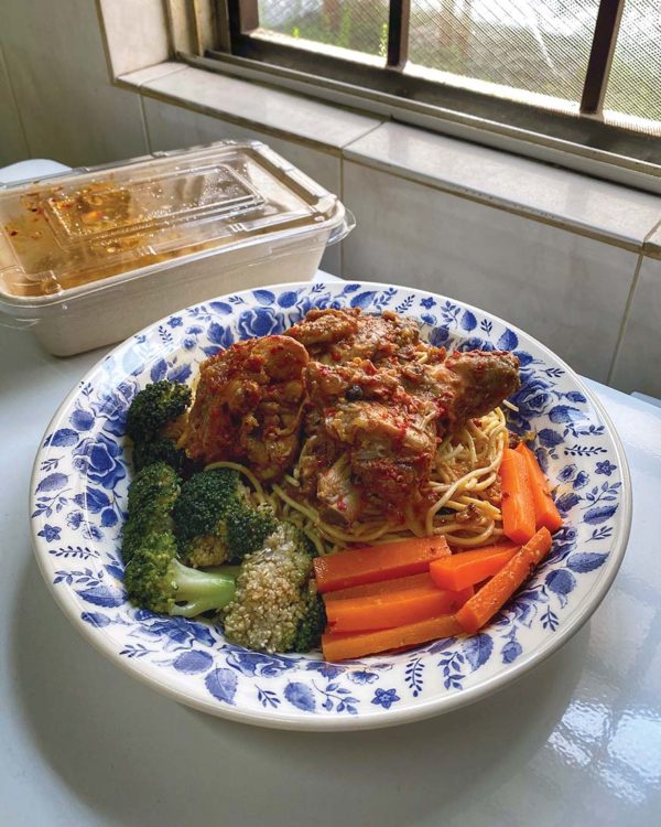 pichaeats ready to heat meals gingerbud pesto capellini