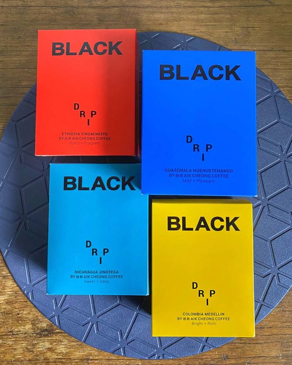 aik cheong coffee black drip series