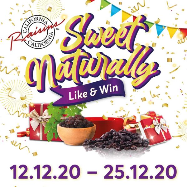california raisins sweet naturally campaign like win contest