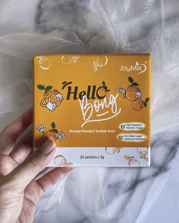 joymix hello bong orange box