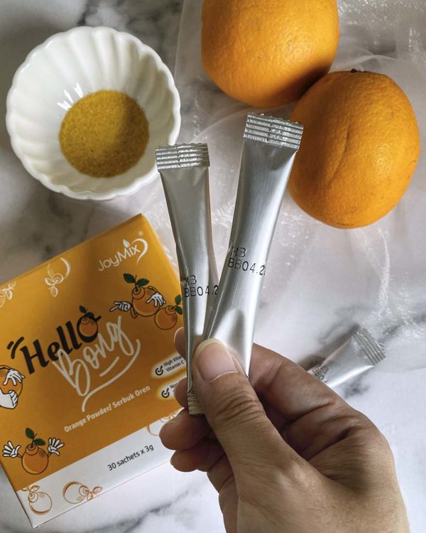 joymix hello bong sachet packaging