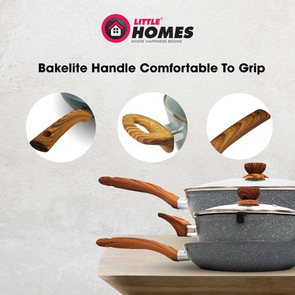 little homes jo marble cookware set bakelite handle 