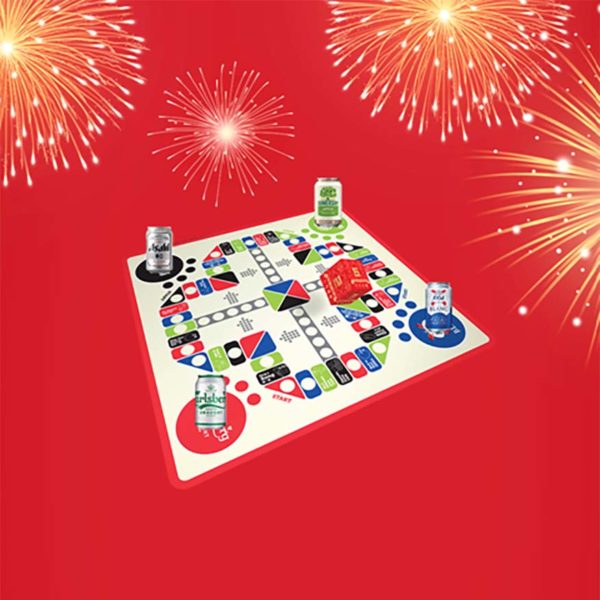 carlsberg malaysia celebrate prosperity cheers together cny 2021 game board