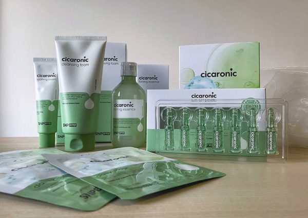 snp prep cicaronic skin care product range