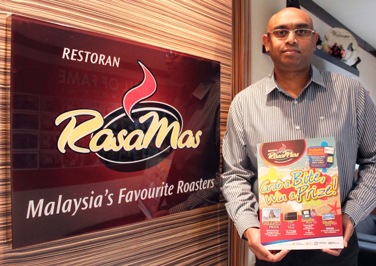 Grab a Bite and Win a Prize @ RasaMas