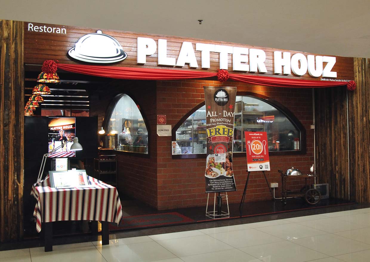 Platter Houz Restaurant @ USJ 19 City Mall, Subang Jaya