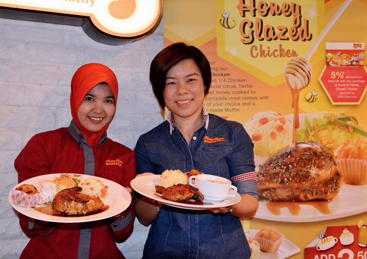 Honey Glazed Chicken @ Kenny Rogers ROASTERS Malaysia