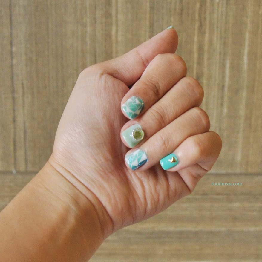 Gel Manicure Nail Art @ Cool Nails, Taman Megah, Petaling Jaya