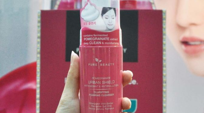 Antioxidant & Anti-Pollution with Pure Beauty Pomegranate Urban Shield